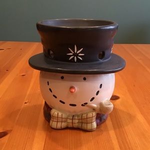 YANKEE CANDLE SNOWMAN WARMER